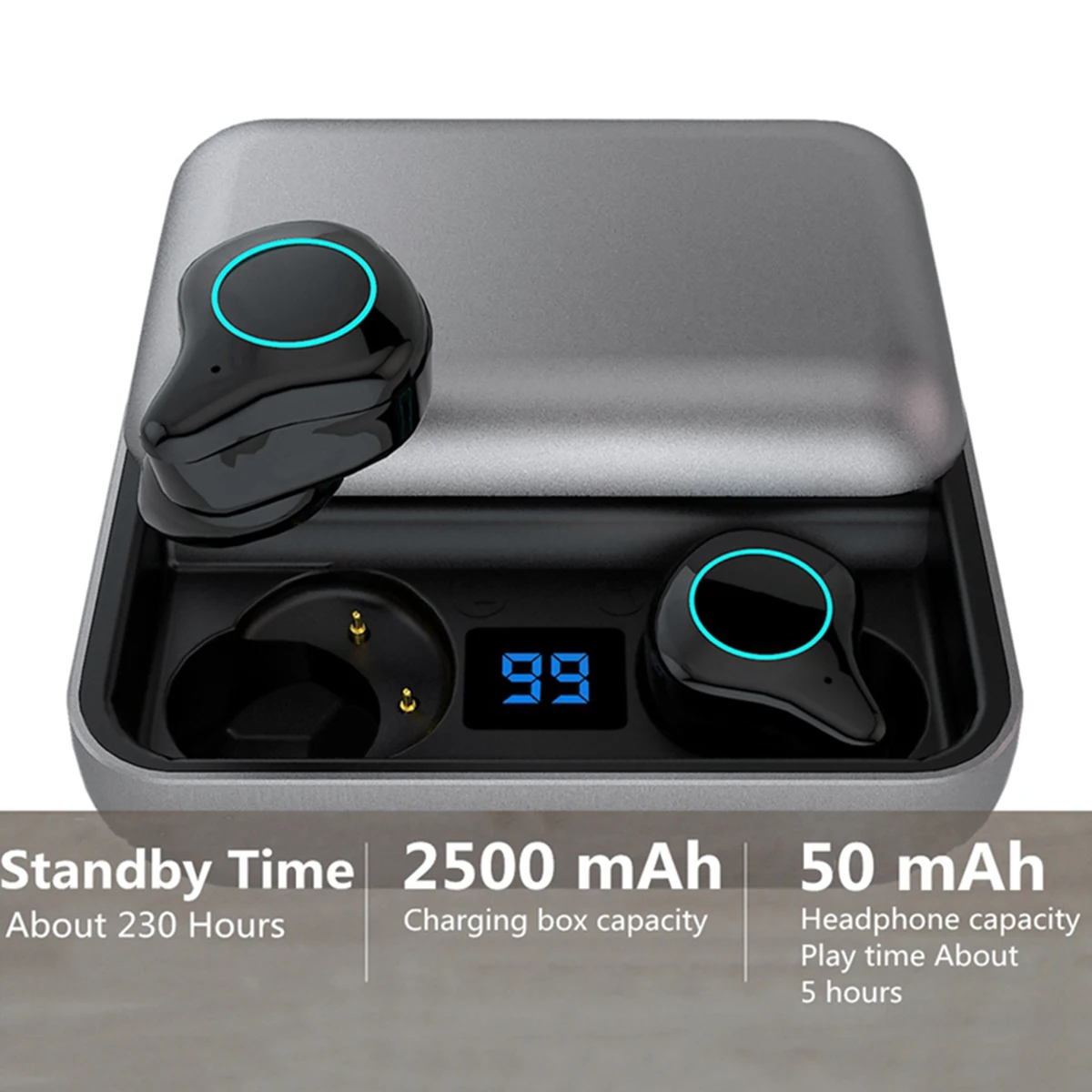 SOONHUA Wireless Earphone Hi-Fi Stereo In-Ear Earbuds BT 5.0 Sports Headset With Mic And USB Cable Free Shipping
SOONHUA Wireless Earphone Hi-Fi Stereo In-Ear Earbuds BT 5.0 Sports Headset With Mic And USB Cable Free Shipping