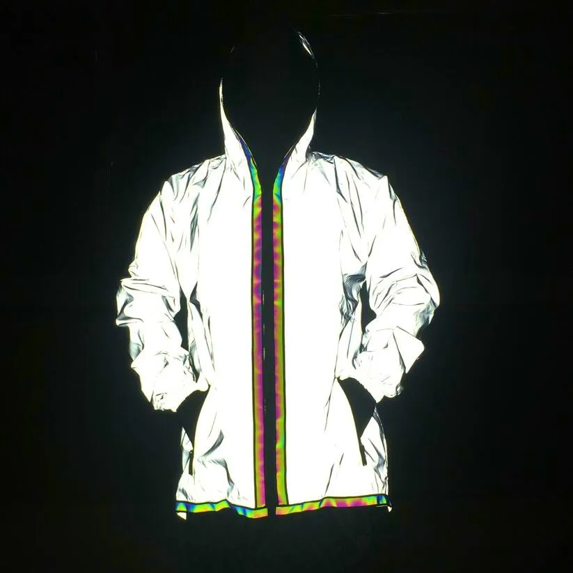 Autumn winter men punk hip hop reflective long jacket hooded cloak man harajuku streetwear coat windbreaker
Autumn winter men punk hip hop reflective long jacket hooded cloak man harajuku streetwear coat windbreaker