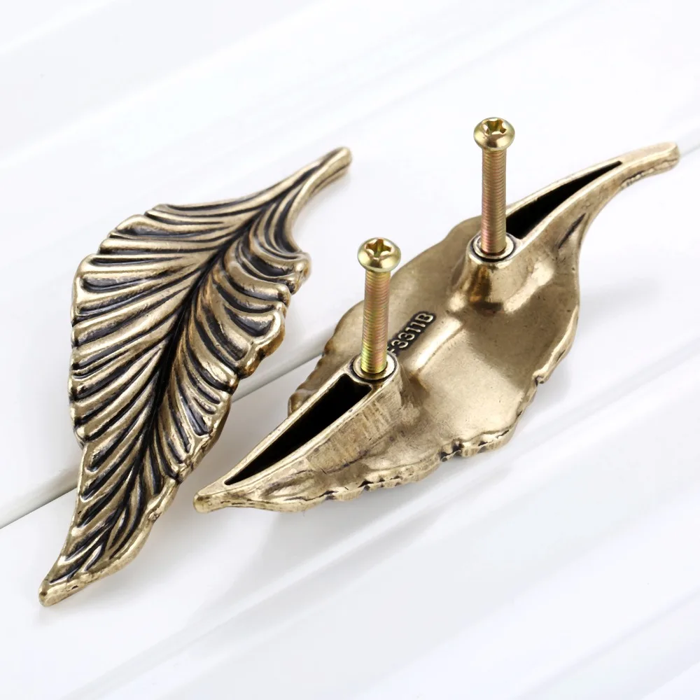 2Pcs Novelty Leaves Furniture Handles Cabinet Knobs and Handles Drawer Wardrobe Door Kitchen Handle Furniture Hardware
2Pcs Novelty Leaves Furniture Handles Cabinet Knobs and Handles Drawer Wardrobe Door Kitchen Handle Furniture Hardware