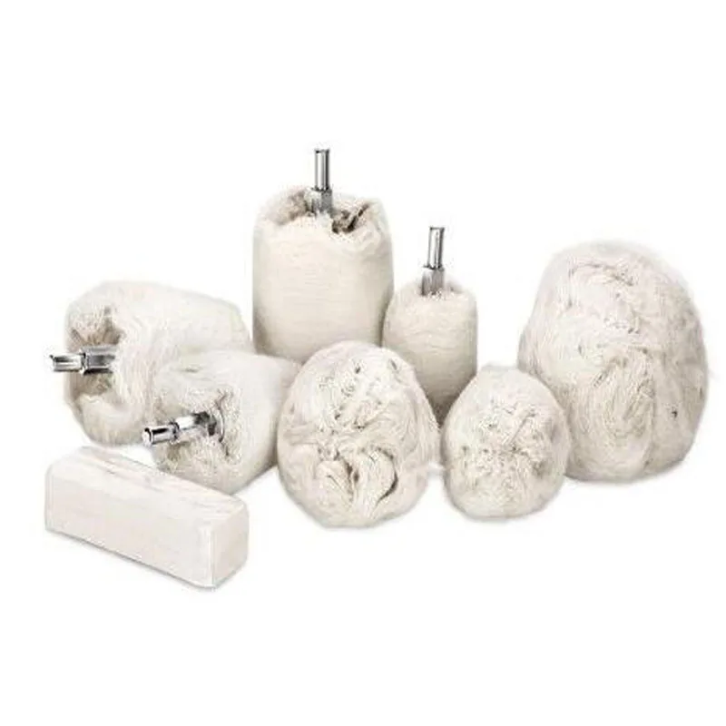 YEODA 8PC/Set Superior Quality Polishing Wheels Wax Buffing Pads With Shank For Car Furniture Polished White Cloth Wheel
YEODA 8PC/Set Superior Quality Polishing Wheels Wax Buffing Pads With Shank For Car Furniture Polished White Cloth Wheel