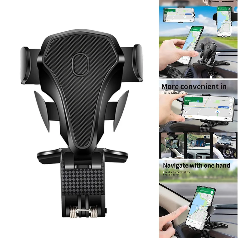 Universal Car Phone Holder 360° Clip On Dashboard Mobile In Car Phone Holder Mount Stand Cradle For 3inch-7inch Mobile Phone
Universal Car Phone Holder 360° Clip On Dashboard Mobile In Car Phone Holder Mount Stand Cradle For 3inch-7inch Mobile Phone