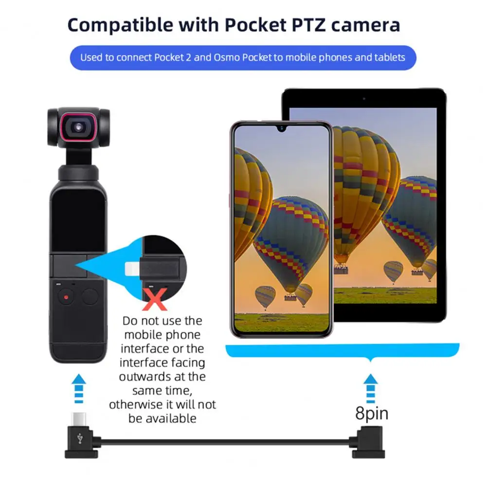Data Cable OTG Remote Controller to Phone Tablet Connector Micro USB Type-C IOS Extend Cable for DJI Mavic MINI Pro Air Mavic 2
Data Cable OTG Remote Controller to Phone Tablet Connector Micro USB Type-C IOS Extend Cable for DJI Mavic MINI Pro Air Mavic 2