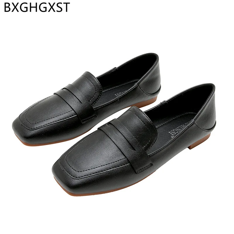 Slip on Shoes for Women Square Toe Classic Leather Oxford Shoes Office Shoes Women 2021 Chaussure Femme Zapatos De Mujer Scarpe
Slip on Shoes for Women Square Toe Classic Leather Oxford Shoes Office Shoes Women 2021 Chaussure Femme Zapatos De Mujer Scarpe