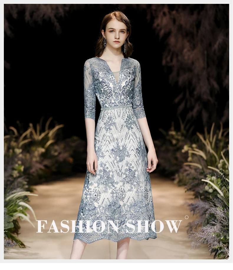 Tea Length Illusion Evening Dresses Special Occasion Dress Islamic Dubai Kaftan Saudi Arabic Prom Dress
Tea Length Illusion Evening Dresses Special Occasion Dress Islamic Dubai Kaftan Saudi Arabic Prom Dress