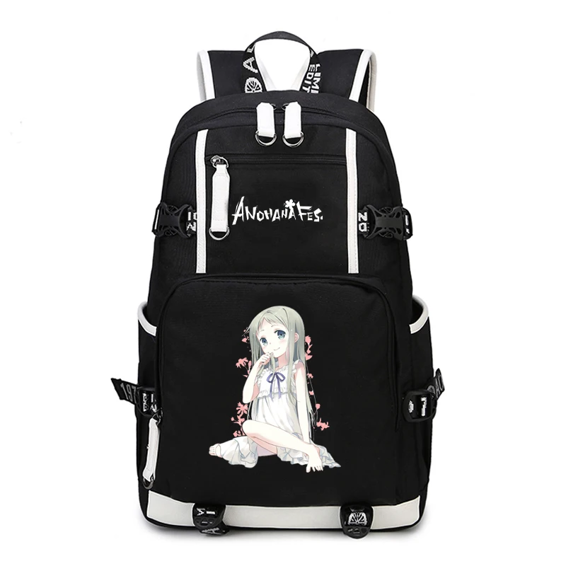 Аниме Рюкзак "Anohana" подарок, подарок на день рождения, мультфильм Хонма Meiko школьные рюкзаки для ноутбуков Сумка для ноутбука распылитель ран...
Аниме Рюкзак "Anohana" подарок, подарок на день рождения, мультфильм Хонма Meiko школьные рюкзаки для ноутбуков Сумка для ноутбука распылитель ран...
