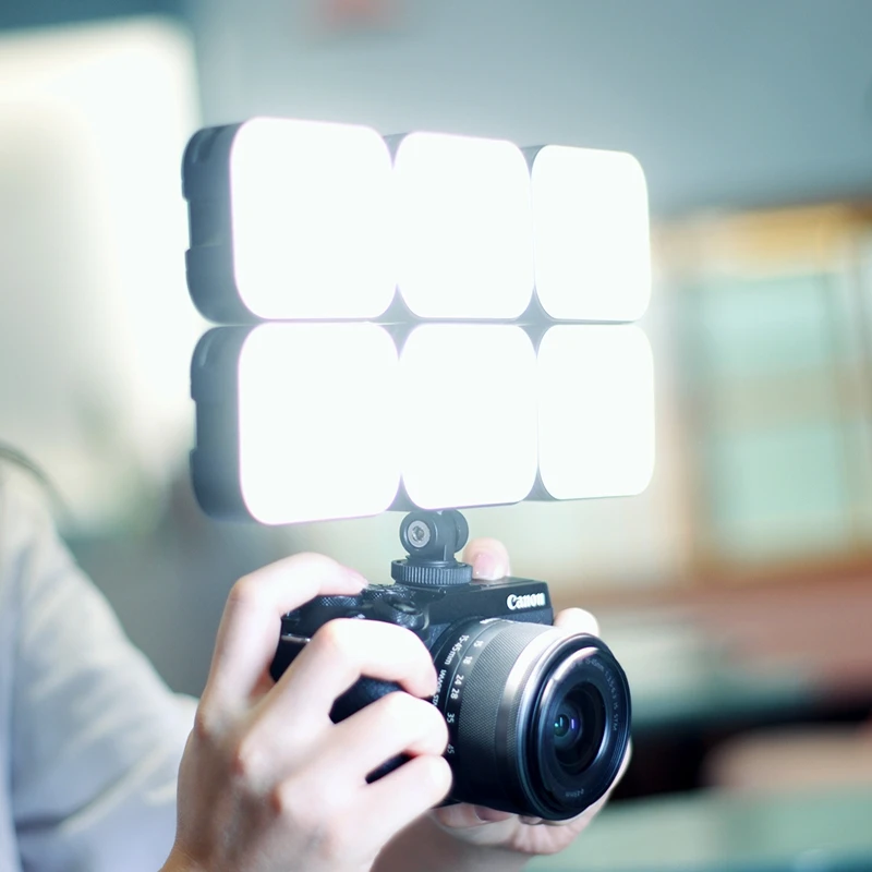 Ulanzi Soft LED Vlog Light 170 degrees Adjustable On Camera Fill Light 2500K-6500K Dimmable Light Live Youtube Lamp Fill Light
Ulanzi Soft LED Vlog Light 170 degrees Adjustable On Camera Fill Light 2500K-6500K Dimmable Light Live Youtube Lamp Fill Light