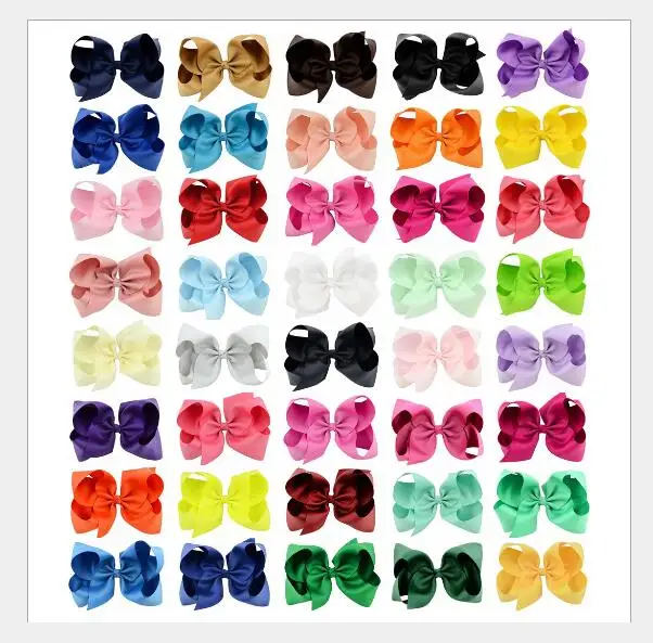50Pcs 4 Inch Hair Bows Clip Solid Grosgrain Ribbon Bowknot Children Hair Accessories Baby Hairclips For Girl
50Pcs 4 Inch Hair Bows Clip Solid Grosgrain Ribbon Bowknot Children Hair Accessories Baby Hairclips For Girl