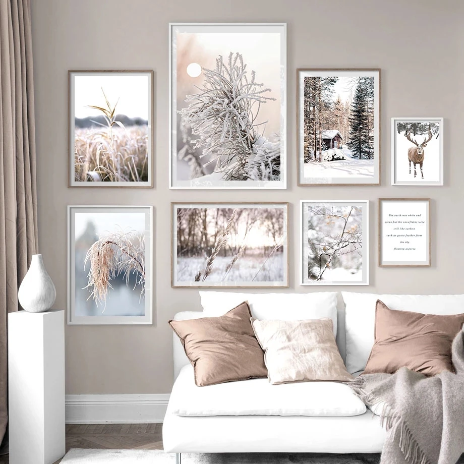 Nature Winter Snow Scenery Canvas Painting Reindeer Bird Snow Scenery Wallpaper Home Bedroom Decor Poster Print Art Picture
Nature Winter Snow Scenery Canvas Painting Reindeer Bird Snow Scenery Wallpaper Home Bedroom Decor Poster Print Art Picture
