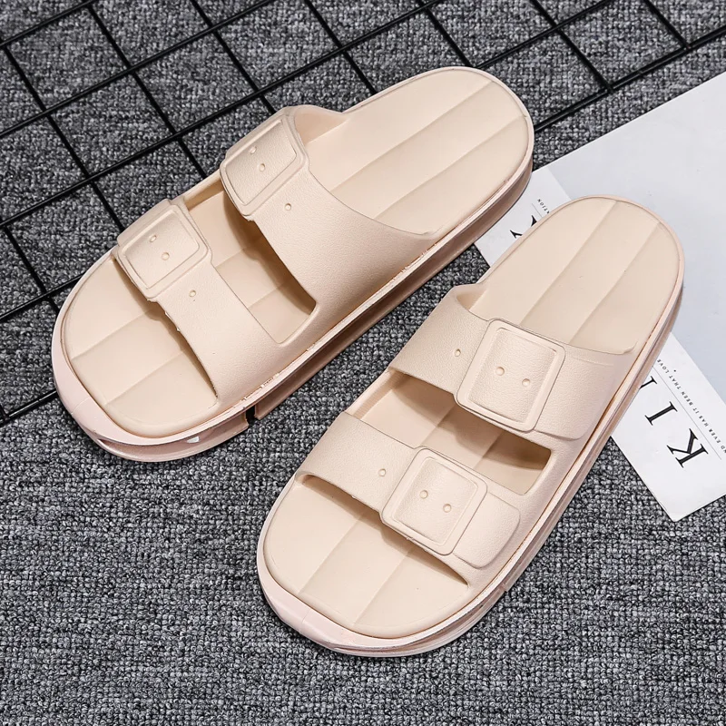 2021 Women and Men Summer Fashion Flip-flops High Quality Slippers Beach Sandals Non-slip Leisure Zapatos Hombre Casual Slippers
2021 Women and Men Summer Fashion Flip-flops High Quality Slippers Beach Sandals Non-slip Leisure Zapatos Hombre Casual Slippers