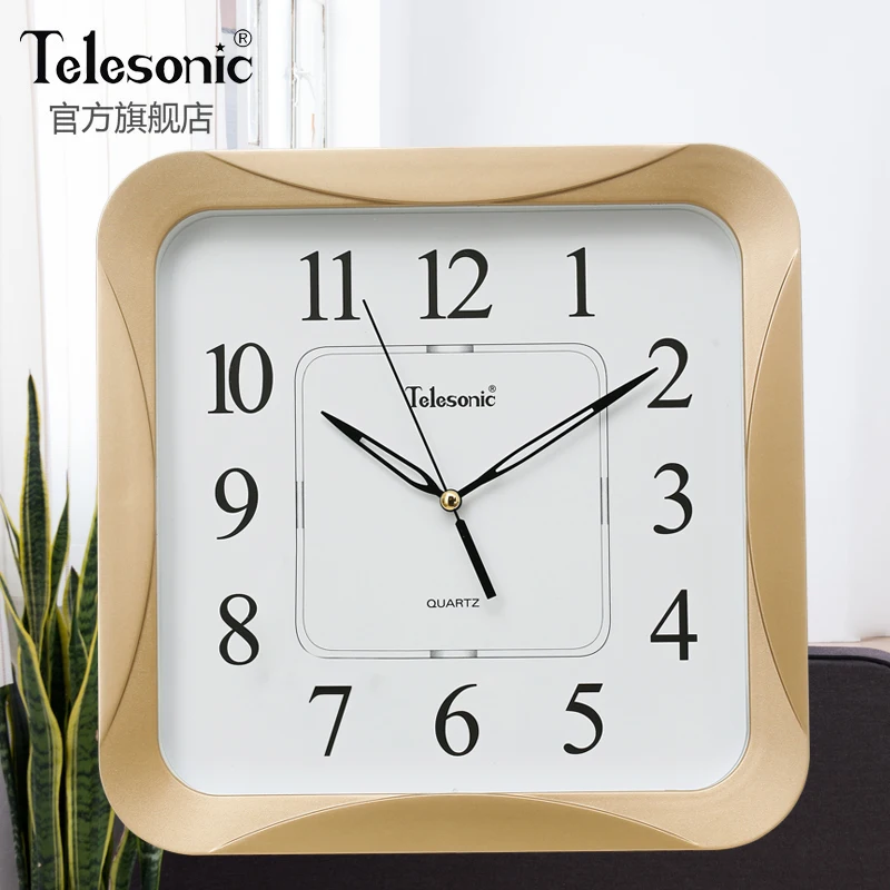 Minimalist Gold Modern Wall Clock Simple Square Living Room Creative Clock Wall Bedroom Quartz Duvar Saati Home Decor AA50ZB
Minimalist Gold Modern Wall Clock Simple Square Living Room Creative Clock Wall Bedroom Quartz Duvar Saati Home Decor AA50ZB