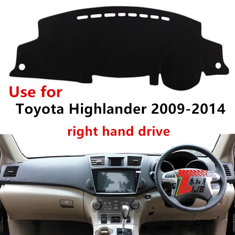 TAIJS Factory Fashion Anti cracking Polyester Fibre Car Dashboard Cover For TOYOTA Highlander 2009-2014 right hand drive
TAIJS Factory Fashion Anti cracking Polyester Fibre Car Dashboard Cover For TOYOTA Highlander 2009-2014 right hand drive