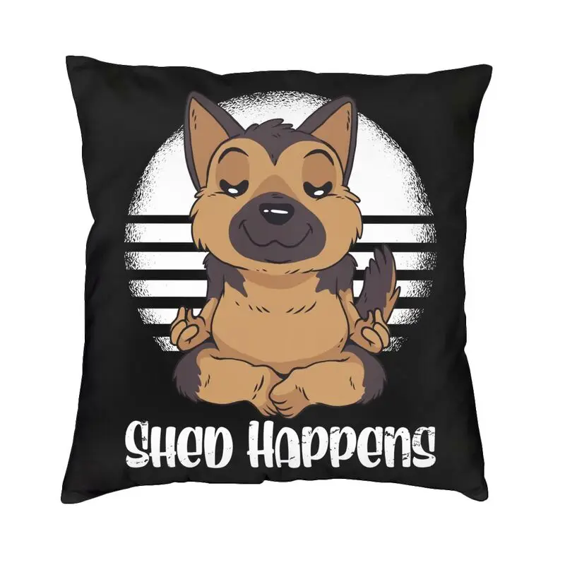 Funny German Shepherd Yoga Dog Cushion Cover 40x40cm Cute Pup Velvet Luxury Pillow Cases for Sofa Home Decor
Funny German Shepherd Yoga Dog Cushion Cover 40x40cm Cute Pup Velvet Luxury Pillow Cases for Sofa Home Decor