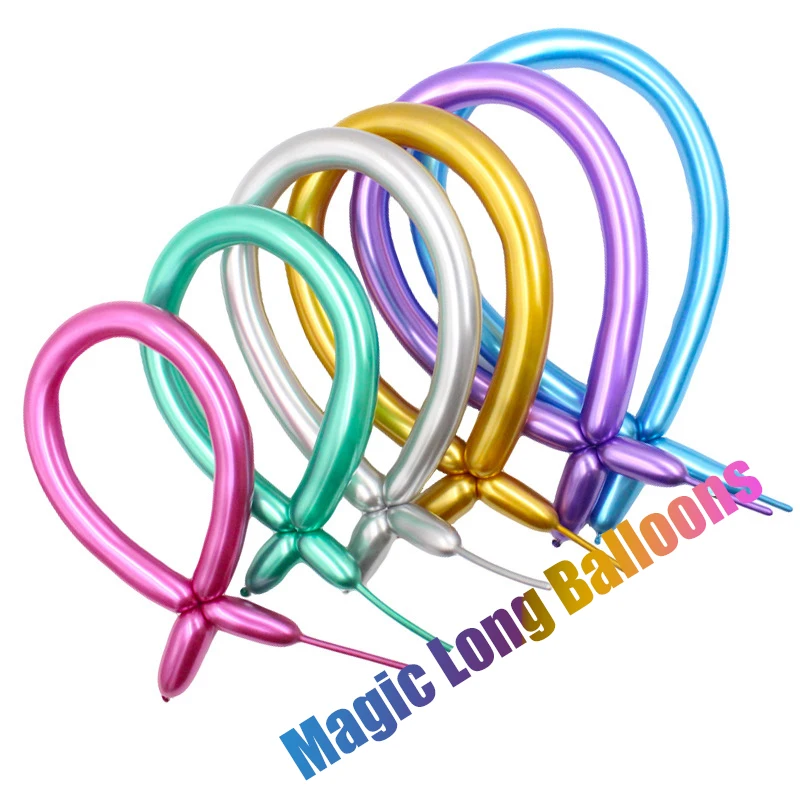 Chrome Metal Strip Balloon 260N Magic Woven Balloon Thickened 1.8g Versatile Birthday Baby Shower Wedding Balloon Arch Decor
Chrome Metal Strip Balloon 260N Magic Woven Balloon Thickened 1.8g Versatile Birthday Baby Shower Wedding Balloon Arch Decor