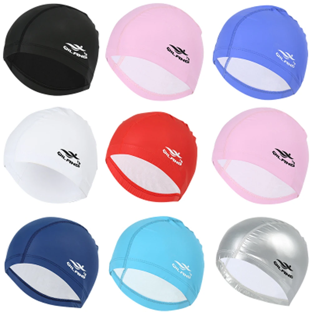 New Elastic Waterproof PU Fabric Protect Ears Long Hair Sports Swim Pool Hat Swimming Cap Free size for Men Women Adults
New Elastic Waterproof PU Fabric Protect Ears Long Hair Sports Swim Pool Hat Swimming Cap Free size for Men Women Adults