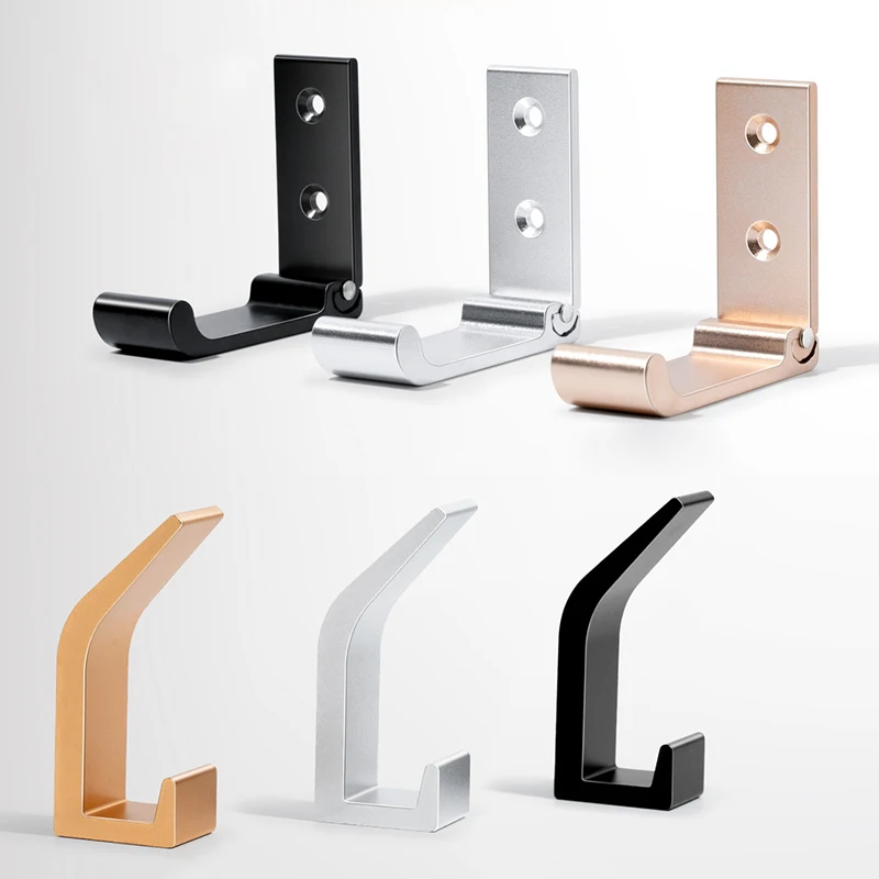 Folding Hooks Wall Door Clothes Coat Hat Bags Hangers Aluminum Alloy Kitchen Bathroom Rustproof Towel Hooks Foldable JA5
Folding Hooks Wall Door Clothes Coat Hat Bags Hangers Aluminum Alloy Kitchen Bathroom Rustproof Towel Hooks Foldable JA5