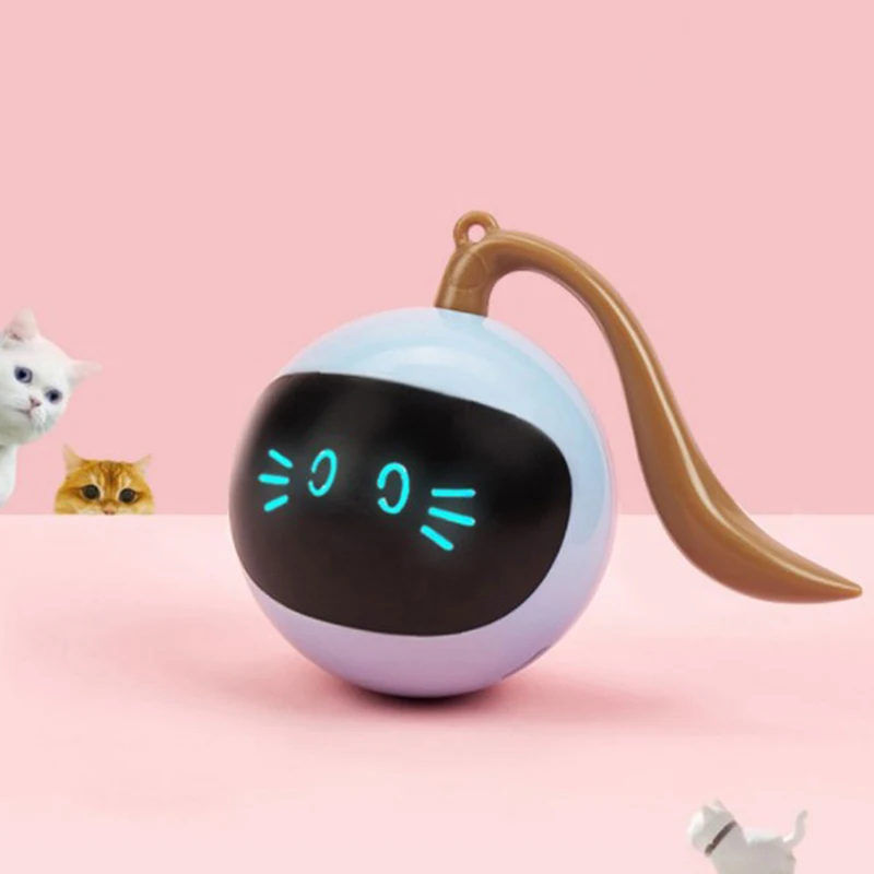 Pet Smart Interactive Cat Toy Colorful LED Self Rotating Ball Toys USB Rechargeable Kitten Electronic Ball Toys Cat Accessories
Pet Smart Interactive Cat Toy Colorful LED Self Rotating Ball Toys USB Rechargeable Kitten Electronic Ball Toys Cat Accessories