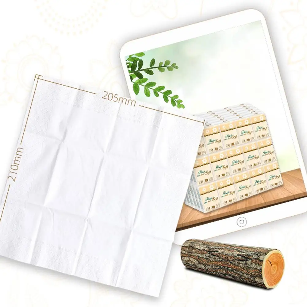 10 Packs Natural No Fragrance Handkerchief Paper Towels 3-layer Thick Wet Water Mini Pocket Pack Facial Tissue Paper Napkins 
10 Packs Natural No Fragrance Handkerchief Paper Towels 3-layer Thick Wet Water Mini Pocket Pack Facial Tissue Paper Napkins
