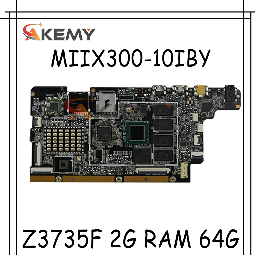 

M1205BFP-MB-V1.4 для Lenovo MIIX300-10IBY MIIX 300-10IBY, материнская плата для ноутбука Z3735F, 2 Гб ОЗУ, 64 ГБ SSD, 100% протестированная работа