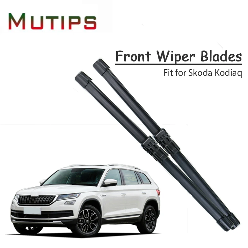 1Set Rubber Car Front Wiper Blade Kit For Skoda Kodiaq 2017 2016 Windscreen Wiper Original replace Accessories
1Set Rubber Car Front Wiper Blade Kit For Skoda Kodiaq 2017 2016 Windscreen Wiper Original replace Accessories