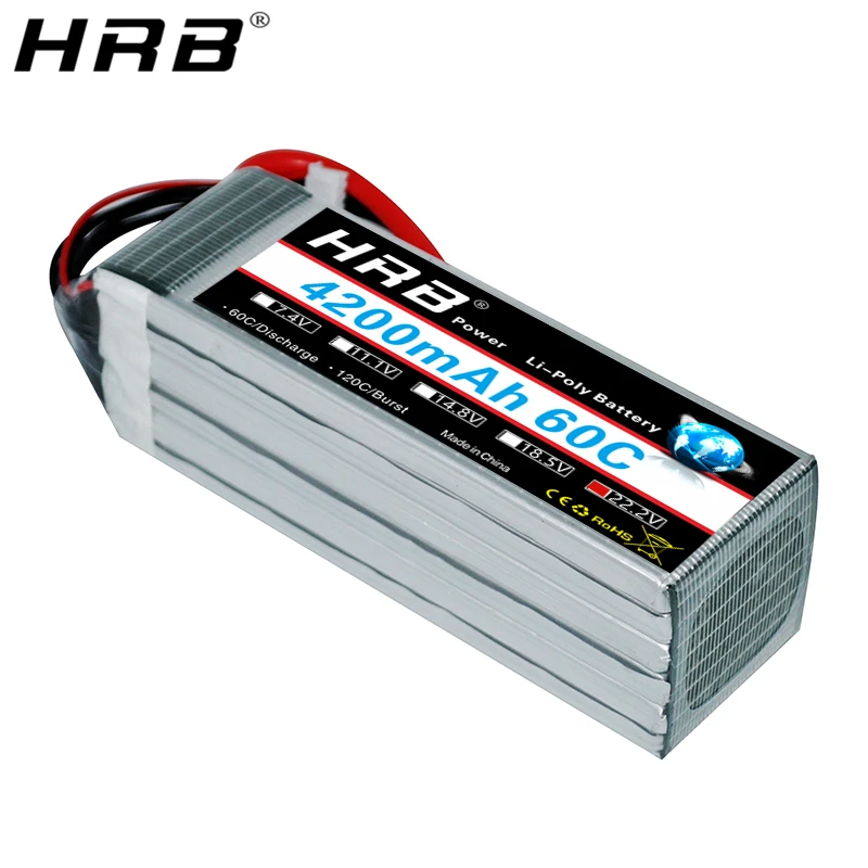HRB 6S 22,2 V Lipo батарея 4200mah XT60 T Deans EC5 XT90 XT90-S AS150 XT150 TRX для гоночных самолетов автомобиля Грузовик Лодка RC части 60C
HRB 6S 22,2 V Lipo батарея 4200mah XT60 T Deans EC5 XT90 XT90-S AS150 XT150 TRX для гоночных самолетов автомобиля Грузовик Лодка RC части 60C