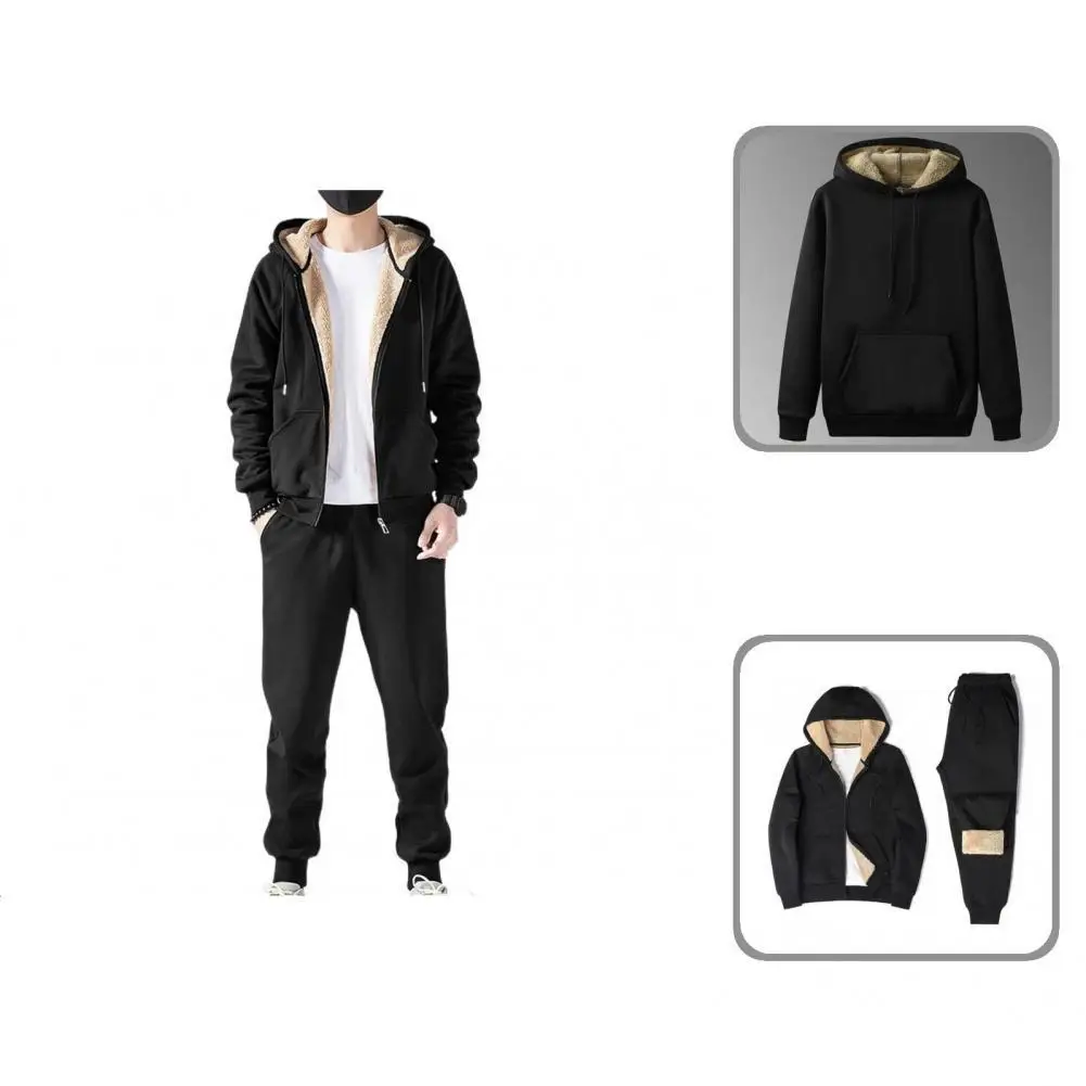 2Pcs/Set Men's Tracksuit Hooded Sets Leisure Simple Winter Sweatshirt Zipper Cardigan Coat Solid Color for Jogging Sports Suit
2Pcs/Set Men's Tracksuit Hooded Sets Leisure Simple Winter Sweatshirt Zipper Cardigan Coat Solid Color for Jogging Sports Suit