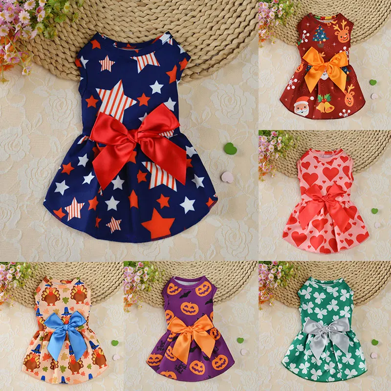 Universal Dog Princess Skirts Colorful Printing Pet Sweet Skirts Outdoor Summer Breathable Round Neck Skirts Pet Supplies
Universal Dog Princess Skirts Colorful Printing Pet Sweet Skirts Outdoor Summer Breathable Round Neck Skirts Pet Supplies