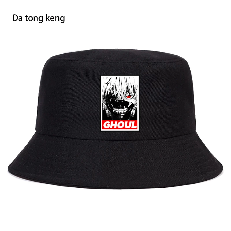 Tokyo Ghoul Ken Kaneki Harajuku Panama Bucket Hat Japan Anime Women Fishing Hats Bob Fisherman Cap Cotton Outdoor Sunscreen Caps
Tokyo Ghoul Ken Kaneki Harajuku Panama Bucket Hat Japan Anime Women Fishing Hats Bob Fisherman Cap Cotton Outdoor Sunscreen Caps