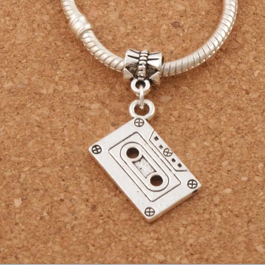 Music Cassette Tape Charm Beads 15pcs Zinc Alloy Dangle Fit European Bracelets B258 37.8X16.2mm
Music Cassette Tape Charm Beads 15pcs Zinc Alloy Dangle Fit European Bracelets B258 37.8X16.2mm