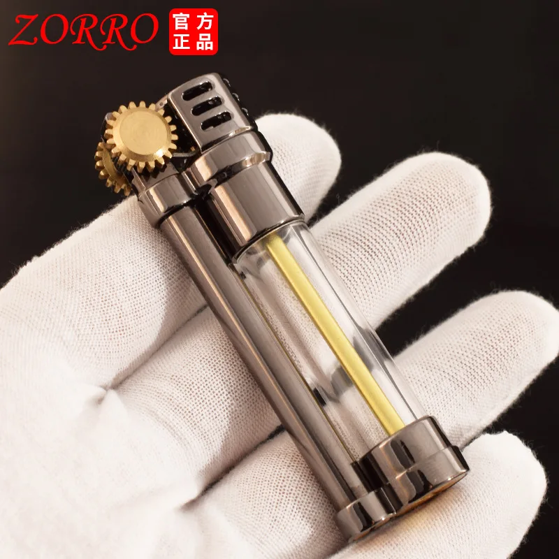Zorro Windproof Kerosene Gasoline Lighter Inflatable Compact Retro Grinding Wheel Flint Lighter Metal Pendant Lighter Men Gifts
Zorro Windproof Kerosene Gasoline Lighter Inflatable Compact Retro Grinding Wheel Flint Lighter Metal Pendant Lighter Men Gifts