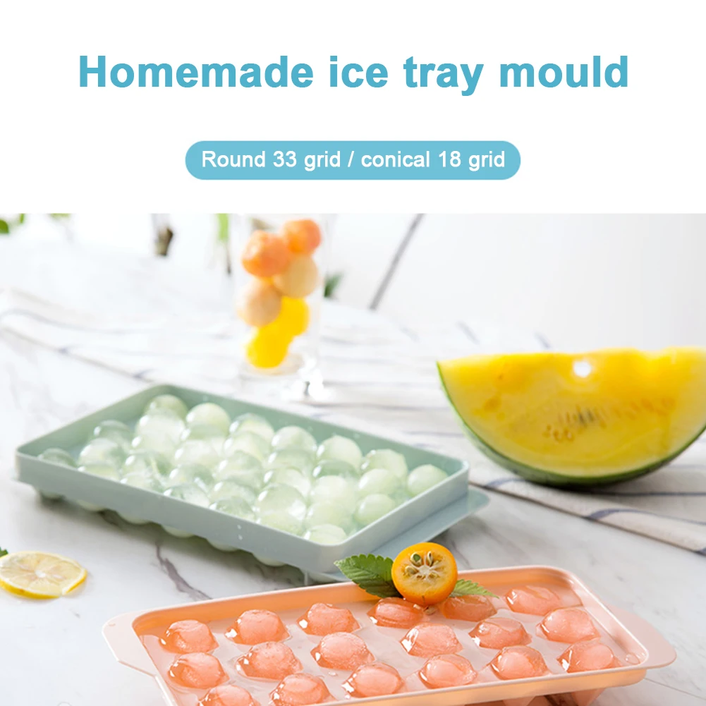 Grid Round Silicone Ice Cube Mold Ice Cube Maker Flexible Silicone Ice Cube Tray with Lid Kitchen Gadgets and Accessories
Grid Round Silicone Ice Cube Mold Ice Cube Maker Flexible Silicone Ice Cube Tray with Lid Kitchen Gadgets and Accessories