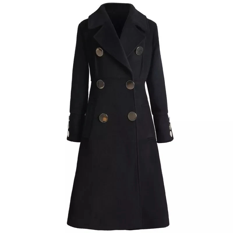 2020 Fashion New Women's Casual Women's Coat Autumn and Winter Long Slim Double-breasted Jacket Women's Windbreaker Jacket
2020 Fashion New Women's Casual Women's Coat Autumn and Winter Long Slim Double-breasted Jacket Women's Windbreaker Jacket