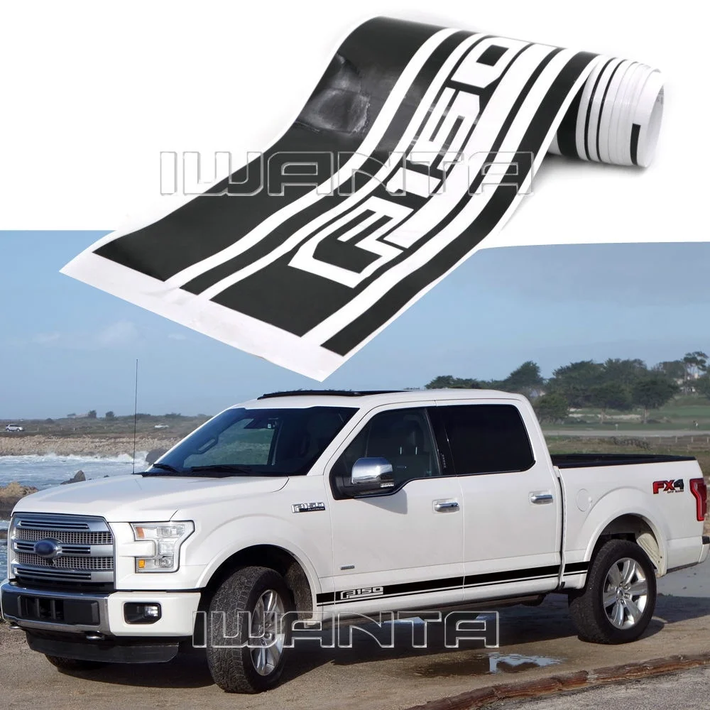For 1Pair/2Pcs Graphics Side Skirt Stripe F150 Sticker Body Decal d F-150 2015 2016
For 1Pair/2Pcs Graphics Side Skirt Stripe F150 Sticker Body Decal d F-150 2015 2016