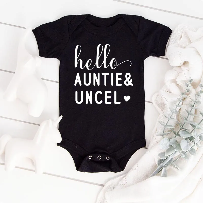 Детское хлопковое боди Hello Auntie & Uncel, черного цвета, на возраст 0-24 месяца
Детское хлопковое боди Hello Auntie & Uncel, черного цвета, на возраст 0-24 месяца