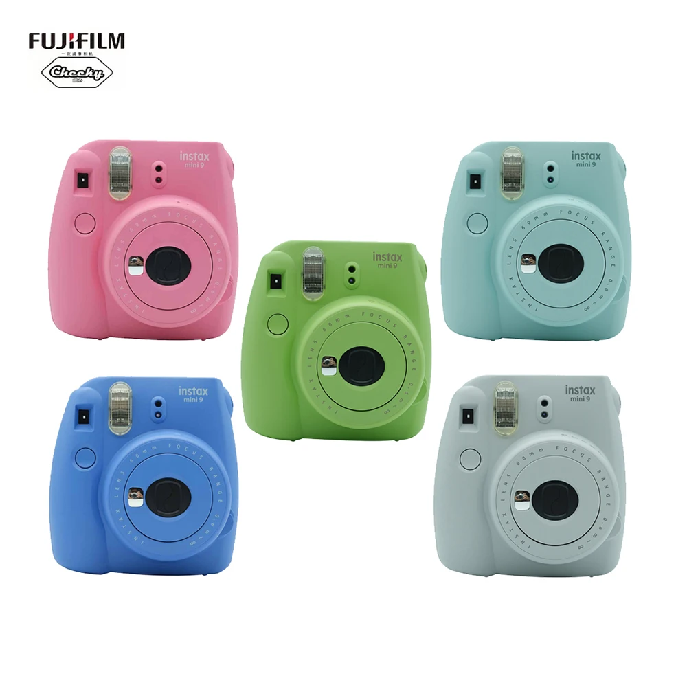 Фотокамера моментальной печати Fujifilm INSTAX Mini 9 Подарочный пакет новинка 5 цветов