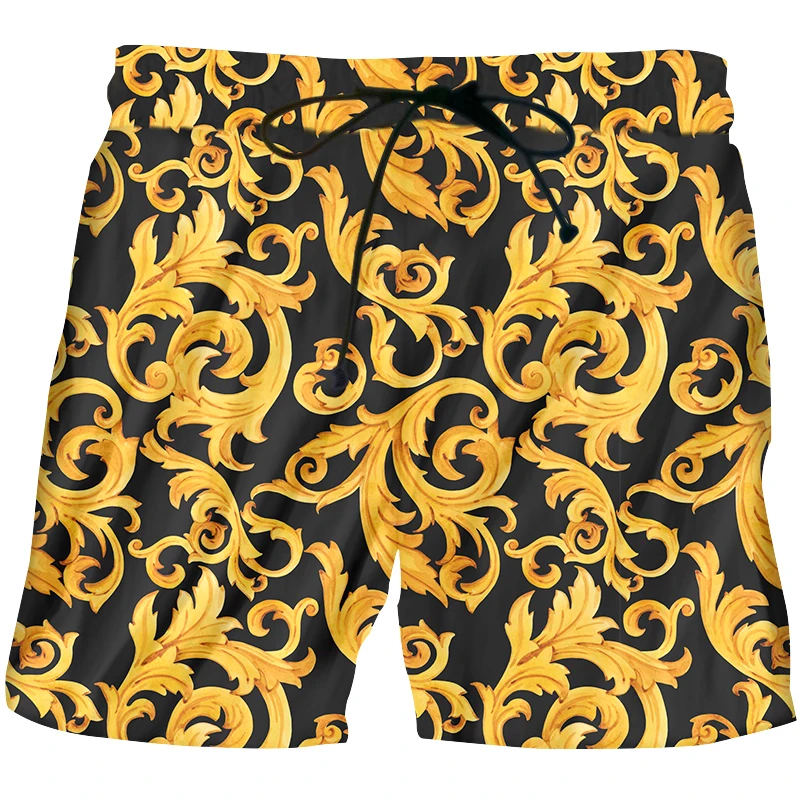 IFPD Novelty 3D Golden Flower Print Baroque Boardshorts Summer Short Pants Luxury Royal Men Hip Hop Shorts Homme Wholesale 5XL
IFPD Novelty 3D Golden Flower Print Baroque Boardshorts Summer Short Pants Luxury Royal Men Hip Hop Shorts Homme Wholesale 5XL