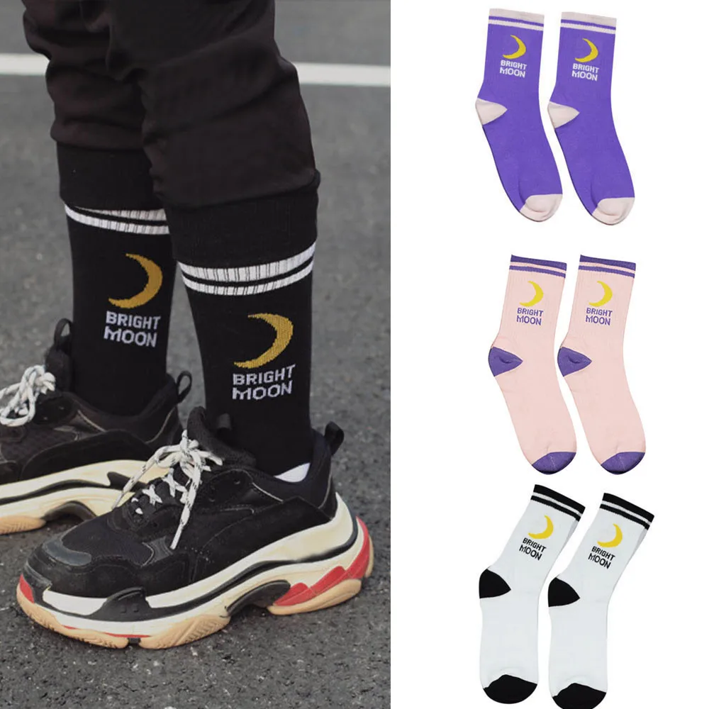 2019 fashion hot new products unisex letters striped socks casual cotton sports print socks moon stocks Stocke 50*
2019 fashion hot new products unisex letters striped socks casual cotton sports print socks moon stocks Stocke 50*