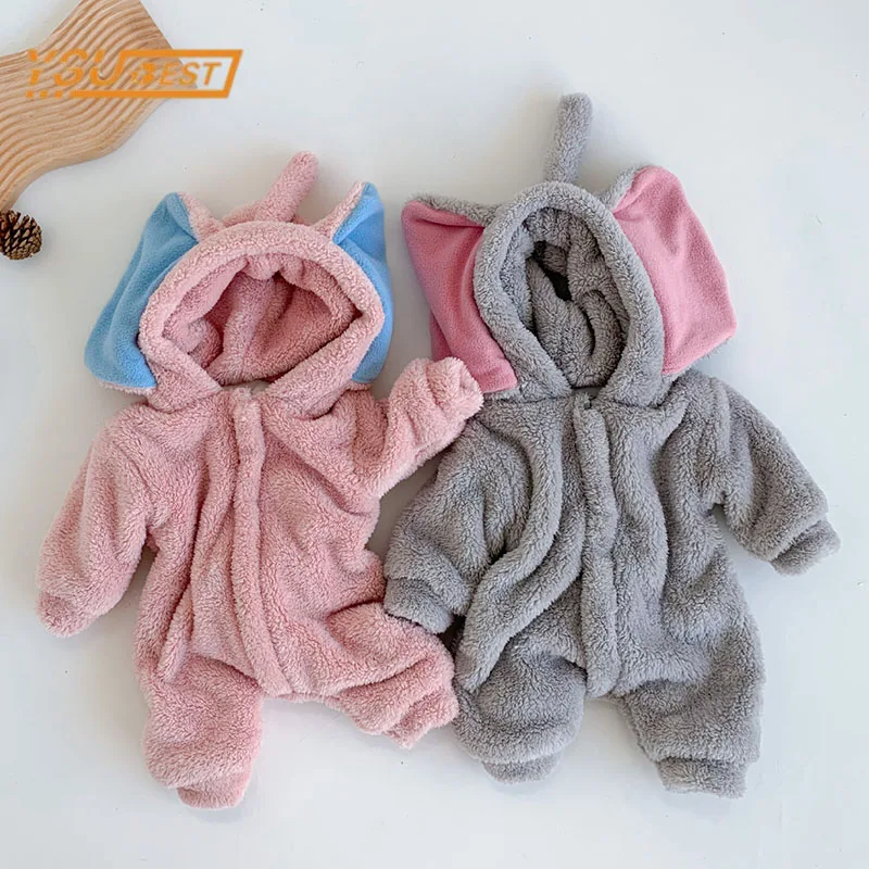 Baby Boy Girl Thicken Rompers Winter Kids Boy Girl Long Sleeve Elephant Rompers Infant Baby Hooded Newborn Rompers Clothes
Baby Boy Girl Thicken Rompers Winter Kids Boy Girl Long Sleeve Elephant Rompers Infant Baby Hooded Newborn Rompers Clothes