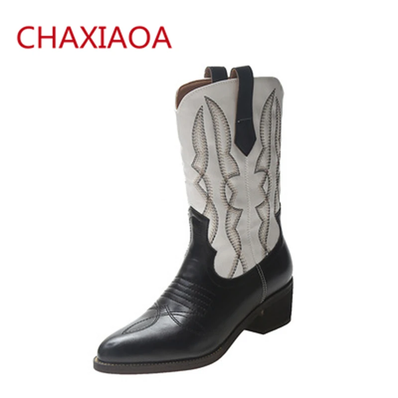2021 Sewing Embroidery Women Ankle Boots Pointed Toe Slip On Low Heels Fashion Mixed Color Ladies Trend Shoes Woman Martin Boots
2021 Sewing Embroidery Women Ankle Boots Pointed Toe Slip On Low Heels Fashion Mixed Color Ladies Trend Shoes Woman Martin Boots
