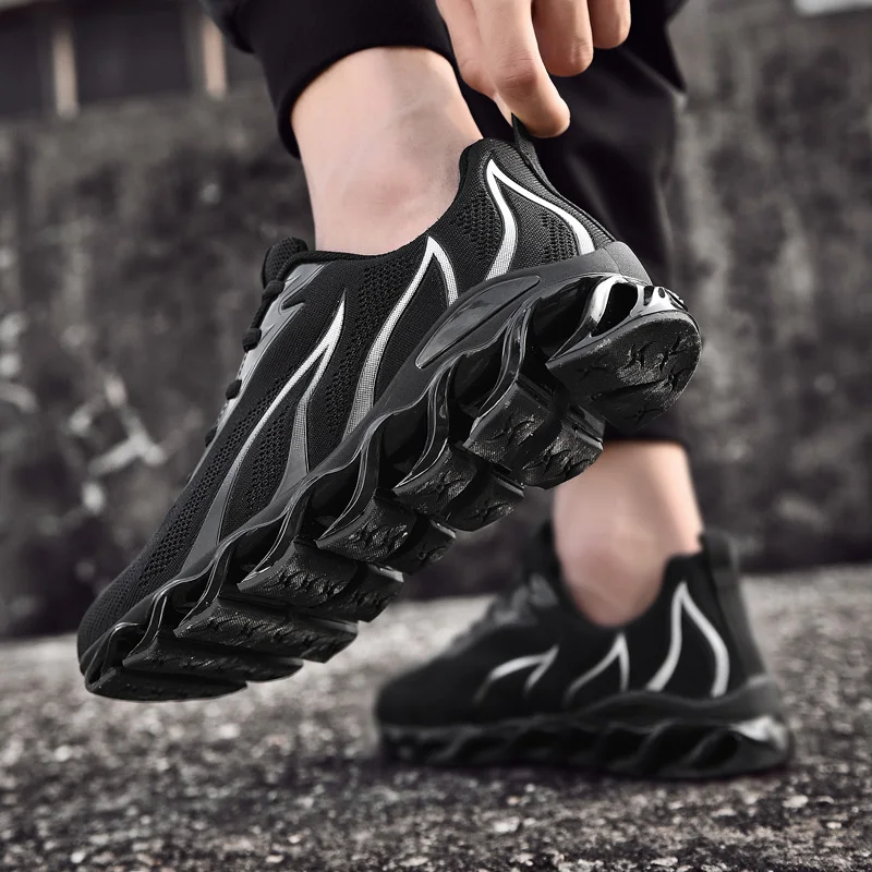 Men's sports shoes 2021 fashion mesh high elasticity comfortable breathable blade shoes outdoor fitness casual running shoes
Men's sports shoes 2021 fashion mesh high elasticity comfortable breathable blade shoes outdoor fitness casual running shoes