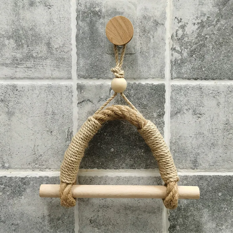 Wooden Paper Towel Bathroom Tissue Holder Wall Mounted Triangle Toilet Towel Holder
Wooden Paper Towel Bathroom Tissue Holder Wall Mounted Triangle Toilet Towel Holder