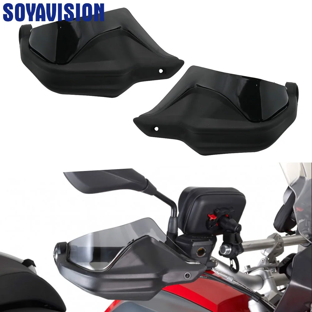 Черный/прозрачный щит от ветра защита рук L & R для BMW S1000XR F800GS R1200GS 2013 2018