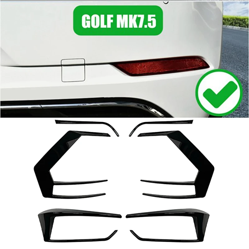 2PCS for Golf 7.5 MK7.5 Rline R400 2017-2019 Auto Rear Bumper Splitter Canard Rear Spoiler Fog Lamp Trim Car Styling
2PCS for Golf 7.5 MK7.5 Rline R400 2017-2019 Auto Rear Bumper Splitter Canard Rear Spoiler Fog Lamp Trim Car Styling