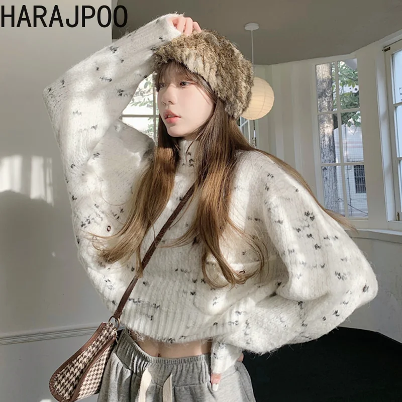 Пуловер Harajpoo женский утепленный с ложным воротником, осенне-зимняя одежда с принтом, новинка 2021, свободная верхняя одежда для ленивых, женск...
Пуловер Harajpoo женский утепленный с ложным воротником, осенне-зимняя одежда с принтом, новинка 2021, свободная верхняя одежда для ленивых, женск...