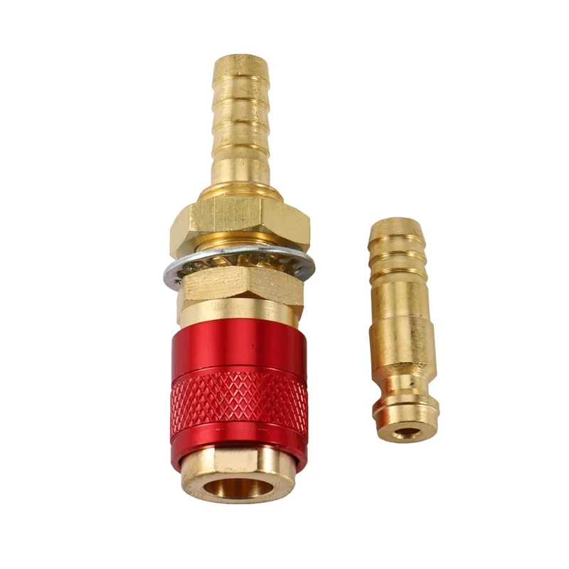 Water Cooled Gas Adapter Quick Connector Fitting for TIG Welding Torch or MIG Welding Torch Plug
Water Cooled Gas Adapter Quick Connector Fitting for TIG Welding Torch or MIG Welding Torch Plug