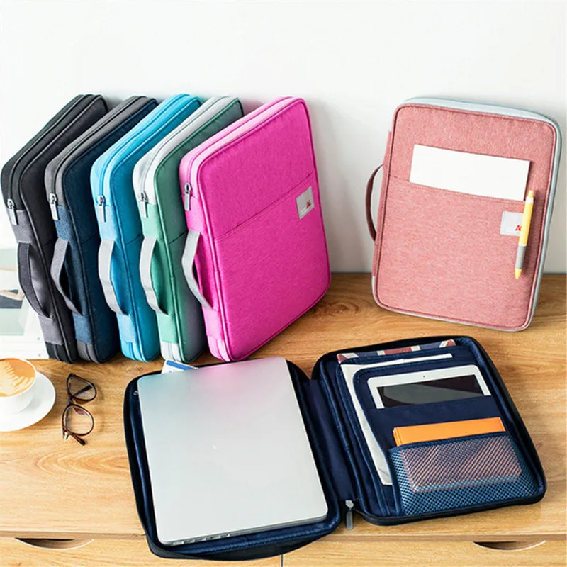 Multi-functional A4 Document Bags Filing Pouch Portable Waterproof Oxford Cloth Organized Tote Notebooks iPad Computer Bags
Multi-functional A4 Document Bags Filing Pouch Portable Waterproof Oxford Cloth Organized Tote Notebooks iPad Computer Bags