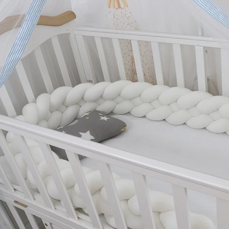 ins 2021 Hot Knotted Throw Pillow Hand-woven Four-strand Baby Bed Surrounding Children's Bed Decorative Bed Guardrail
ins 2021 Hot Knotted Throw Pillow Hand-woven Four-strand Baby Bed Surrounding Children's Bed Decorative Bed Guardrail