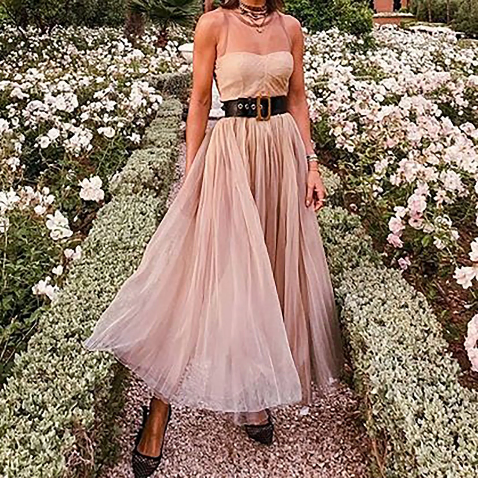 Fashion Sexy Dress Summer Women Sexy Sleeveless Round Neck Dresses Ladies Casual Solid Color Ankle-length Dress kobieta sukienka
Fashion Sexy Dress Summer Women Sexy Sleeveless Round Neck Dresses Ladies Casual Solid Color Ankle-length Dress kobieta sukienka