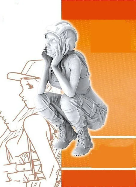 1/20 modern girl sit with trousers Resin figure Model kits Miniature gk Unassembly Unpainted
1/20 modern girl sit with trousers Resin figure Model kits Miniature gk Unassembly Unpainted