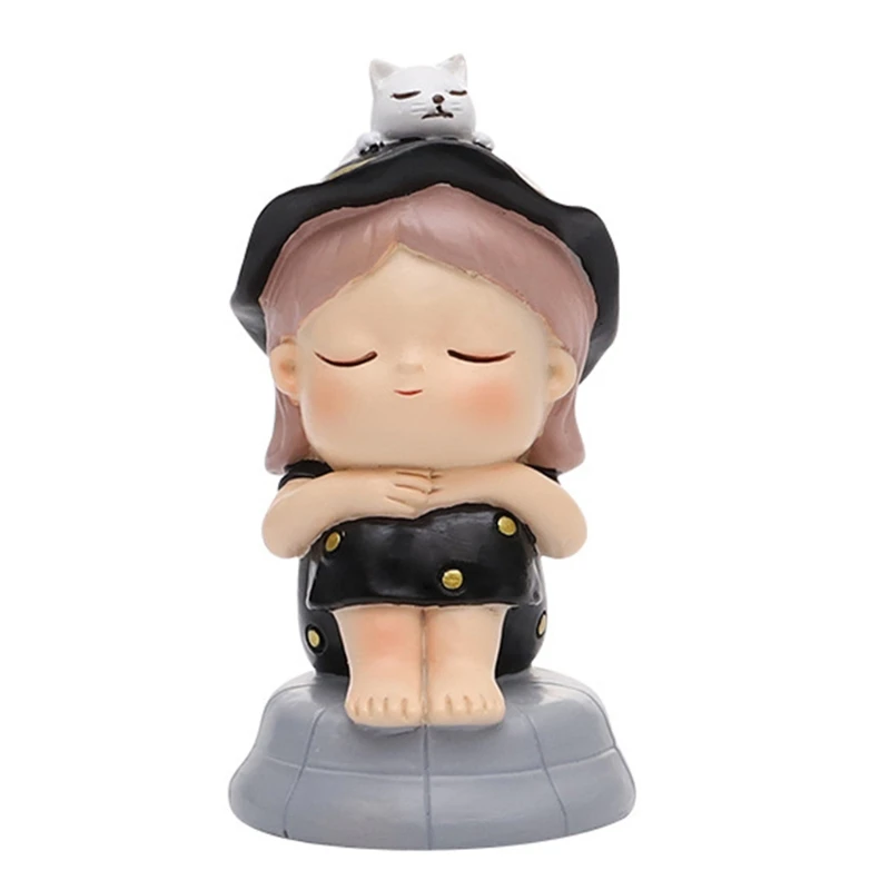 Resin Cake Toppers Figurine Cute Girl Statue Baking Ornament Home Car Desktop Decor
Resin Cake Toppers Figurine Cute Girl Statue Baking Ornament Home Car Desktop Decor