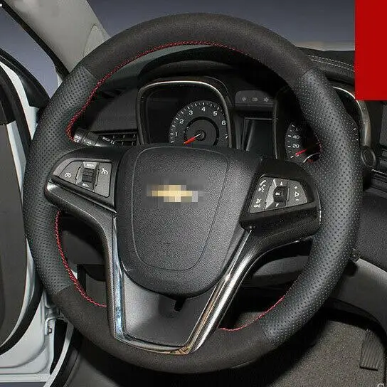 Для Chevrolet Malibu Нескользящие черная замша руль стежка на Обёрточная Бумага Обложка противоскользящая конструкция, все сезоны
Для Chevrolet Malibu Нескользящие черная замша руль стежка на Обёрточная Бумага Обложка противоскользящая конструкция, все сезоны